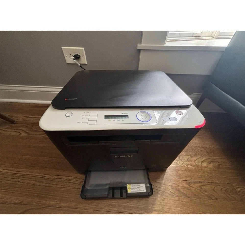 Samsung CLX-3185 All-in-One Color Xpression Laser Printer - Read